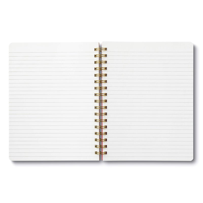 Compendium Spiral Notebook - The map to where sheâ€™s going is written on her heart. â€” A Designer Spiral Notebook with 192 Lined Pages, College Ruled, 7.0â€W x 9.25â€H - Image 3